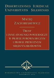 Trust and other fiduciary relationships in comparative and private international law